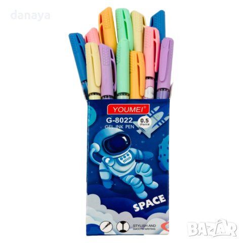 3930 Син химикал тънкописец Космонафт, снимка 4 - Ученически пособия, канцеларски материали - 42838193