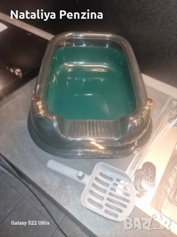 Полузатворен, Лесен за почистване, Издръжлив, Котешки пясъчник, Зелен, снимка 3 - За котки - 48855037