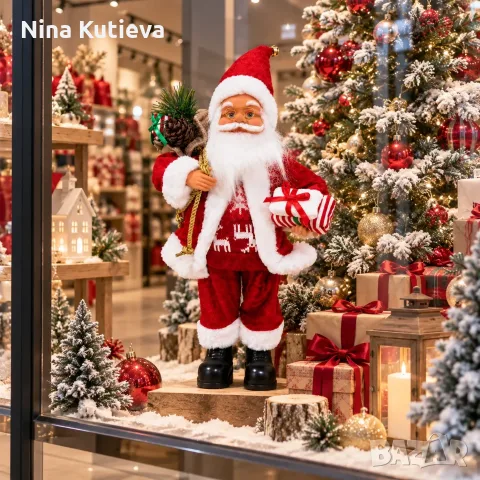 Фигура Дядо Коледа, снимка 7 - Декорация за дома - 56547380