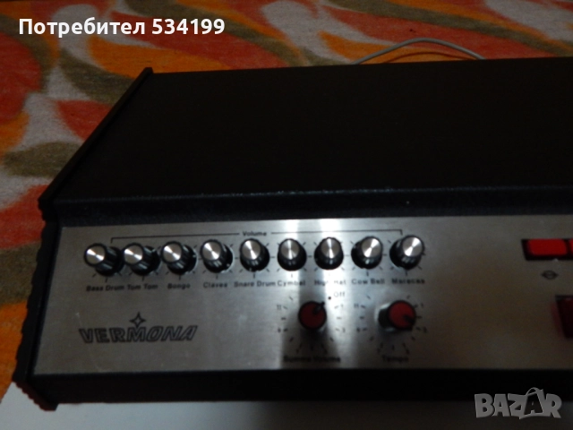 VERMONA - ER 9 / АНАЛОГОВ РИТЪМ БОКС/, снимка 7 - Други - 52341412