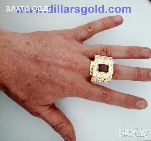 Мъжки златни пръстени, снимка 5 - Пръстени - 30983632