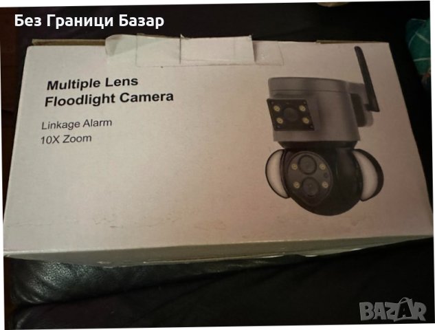 Нова Външна охранителна камера с прожектор, нощно виждане, WiFi за наблюдение дом, снимка 6 - IP камери - 44272238