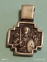 Сребърна висулка с изображение на Свети Константин равен на Апостолите 19230, снимка 7