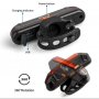 LED USB акумулаторна задна светлина за велосипед, снимка 5
