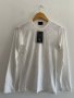 Мъжка Бяла тениска с дълъг ръкав, снимка 2