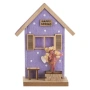 Великденска настолна дървена декоративна къща, 12x4x16 см_1248344, снимка 4