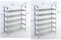 2480 Стелаж за обувки Метален с 5 и 6 рафта, снимка 14
