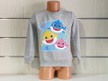 Нова детска ватирана блуза с дълъг ръкав Baby Shark, снимка 7