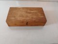 Дървена кутия 21 х 11.5 h 5 cm. , снимка 1