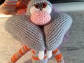 Плетена играчка Заек-Крези КЕКС, Ръчно изработена, Перфектен подарък, снимка 16