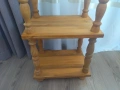 Дървена етажерка на три нива !!!, снимка 3