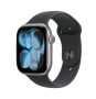 НОВ!!! Apple Watch 11 GPS, Space Grey Aluminium 46mm, Black Sport Band - M/L , снимка 4