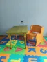 Етажерка от дърво,масичка,детско столче, снимка 5