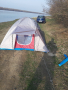 Триместна двуслойна палатка