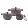 Lexical – PEARL SERIES Гранитен комплект касероли за професионално и домашно готвене, снимка 3