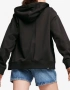 Дамско горнище PUMA Her Full-Zip Hoodie Black W, снимка 2