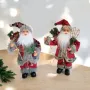 2593 Декоративна коледна фигура Дядо Коледа, 30см, снимка 2