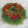 3191 Коледен венец “Подарък”, 25 см, снимка 3