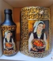 Kомплект малка керемида и шише декоративни., снимка 5