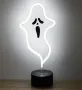Настолна лампа, Ghost, бял, 13.5x8.5x28см, снимка 2
