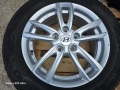 Лети джанти 16ки 5х114.3 Hyundai + зимни гуми 205/60/16 Kumho, снимка 5