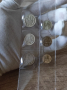 Лот циркулационни монети от 1988 година България 