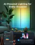 Смарт LED ъглова лампа Govee RGBIC Floor Lamp Basic (1000lm, Черна), снимка 5