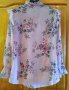 Елегантна блуза-туника в розово ,на цветя,XL, снимка 5