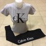 Calvin Klain set дамски комплекти тениска и клин реплика wholesale and sale , снимка 5