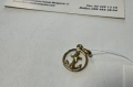 Златна висулка(котва)1.12гр., снимка 2
