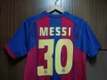 Barcelona #30 Lionel Messi 2004 2005 Nike Home оригинална тениска фланелка Меси Барселона екип , снимка 3