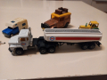 Стари Majorette камион, джип, ремарке и трактор, снимка 1 - Колекции - 44706762