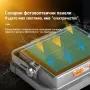 Соларен LED прожектор 50W с цветни режими и SOS, снимка 8