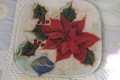 Три декоративни коледни чинии, ръчна изработка с декупаж, снимка 5