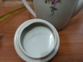 Стар български порцелан кана чийник , снимка 4