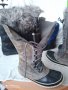 КАТО НОВИ  водоустойчиви апрески SOREL® Snow Boots original, 35 - 36 топли боти,100% естествена кожа, снимка 13