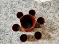 Керамичен сервиз за вино, снимка 2