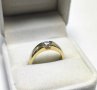 Пръстен с диамант 0,55ct. VVS 2 - G / Бартер /, снимка 3