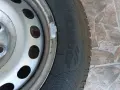 Зимни гуми Kleber 195/65/15 с джанти за VW, снимка 1