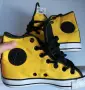 Високи жълти кецове Converse, снимка 2