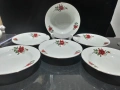 Стар български порцелан чинии дълбоки , снимка 2