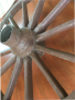 СТАРО КОЛЕЛО ОТ КАРУЦА ЕТНИКА ФОЛКЛОР ДЪРВЕНИЯ, снимка 3