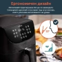 Фритюрник с горещ въздух Cosori Premium Air Fryer, 5.5L, Черен НОВ, снимка 8