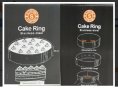 висок кръгъл регулируем разтегателен ринг за торта за стягане и печене на равен блат метален форма, снимка 2