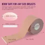 Нова Push Up Boob Tape – Лифтинг Лента за Гърди + 14 Покрития за зърна, снимка 2