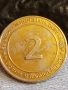 Жетон от летището Франкфурт Германия 2 евро за КОЛЕКЦИЯ ДЕКОРАЦИЯ 51818, снимка 2