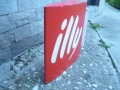 реклама двустранна светеща на Illy, снимка 3