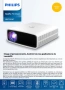 Philips NPX750 Full HD проектор – ултра тих, LED, чисто нов, снимка 8