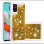 Samsung Galaxy A51 Силиконов воден гръб с брокат , снимка 3