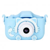 Дигитален детски фотоапарат STELS W329, Селфи камера, 64GB SD карта, снимка 5 - Фотоапарати - 40175878